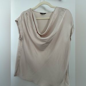 Express cowl neck neutral top